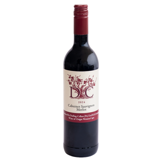 A bottle of D.C. 2024 Cabernet Sauvignon Merlot by Darling Cellars