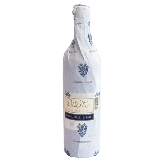 A wine bottle 2018 Springfield Estate the Work of Time