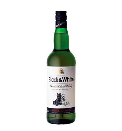 Black & White Blended Scotch Whisky 70 Cl